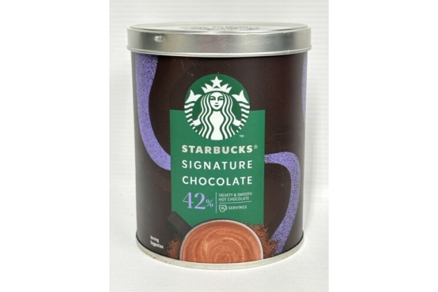 Starbucks Signature Hot Chocolate Powder Tins 6 X 330g | 96 Servings Total | Best Before Date 31/08/2024