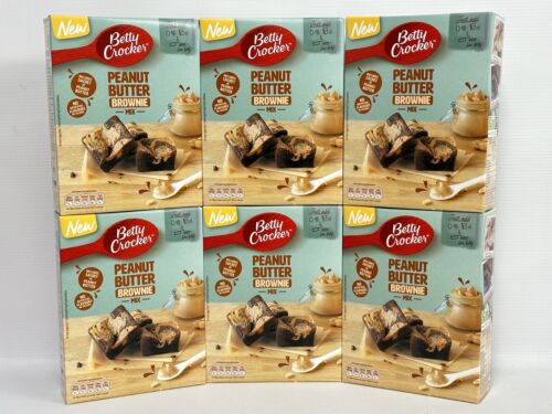 Betty Crocker Peanut Butter Brownie Cake Mix 350g Pack Of 6 Best Before Date 20042024 