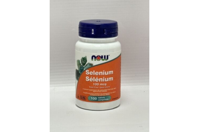 NOW Foods Selenium 100mcg 100 tablets