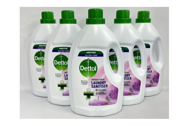 Dettol Antibacterial Laundry Sanitiser Cleanser Additive Lavender 6 X 2.5L = 15L