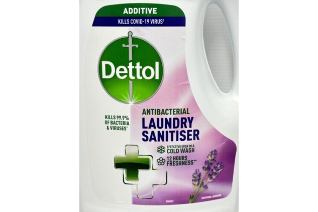 Dettol Antibacterial Laundry Sanitiser Cleanser Additive Lavender 6 X 2.5L = 15L