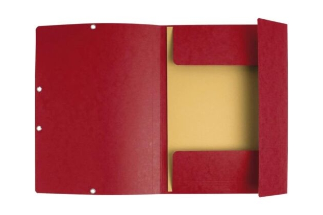 Folder With Elastic Bands Pocket With 3 Flaps Glossy Card For A4 Paper | 12 Pack