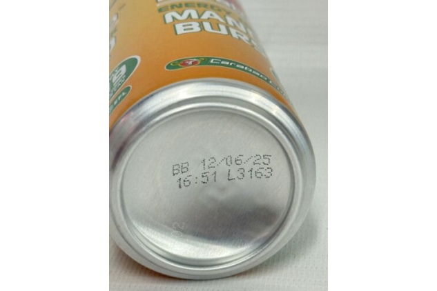 Carabao Energy Drink Mango Burst Flavour 12 X 330ml Cans Low Calorie