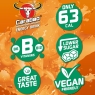 Carabao Energy Drink Orange Blast Flavour 12 X 330ml Cans Low Calorie