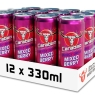 Carabao Energy Drink Mixed Berry Fruit Flavour 12 X 330ml Cans Low Calorie