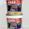 Ronseal 36546 Multi Purpose Wall Filler, Smooth Finish White 2 X 1.8kg = 3.6kg