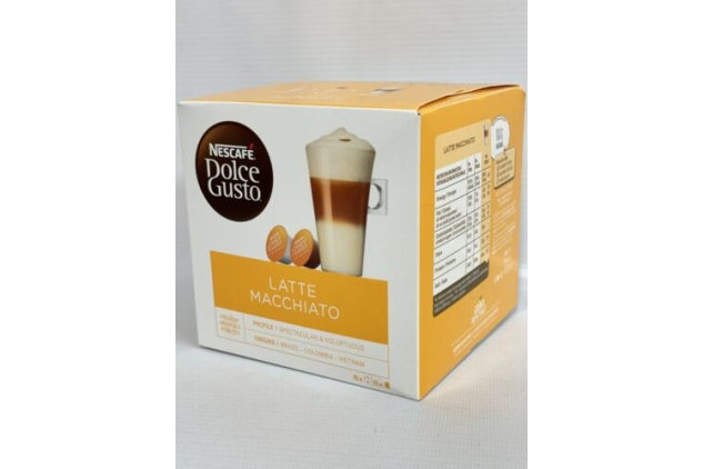 Nescafe Dolce Gusto Coffee Pods Latte Macchiato | 6 Boxes | 48 Drinks Servings | BBE 31/07/2024