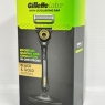 Gillette Labs Men's Razor + 1 Razor Blade Refill | Black & Gold Edition