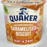 Quaker Oat So Simple | Caramelised Biscuits Porridge Pots, 57 g, Pack of 8 | Best Before Date 13/07/2024