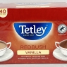 Tetley Redbush VANILLA Tea, Pack of 6, 240 Tea Bags Total