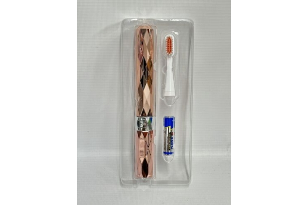 Sonic Toothbrush Vibrating Travel Battery Operated Replaceable Head Included