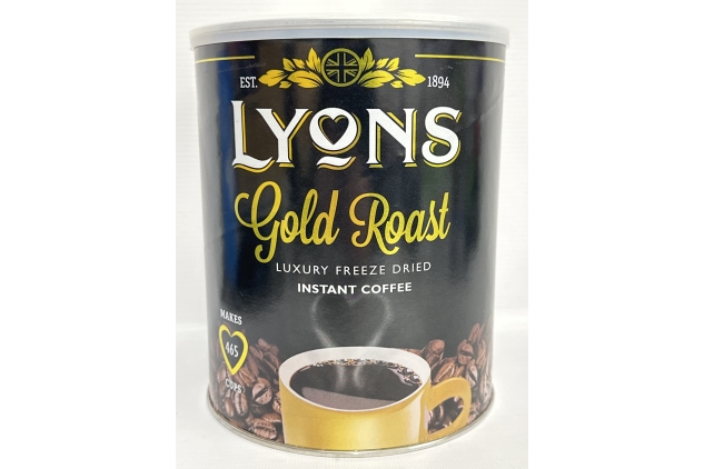 Lyons Gold Roast Instant Freeze Dried Coffee 750g | 465 Servings