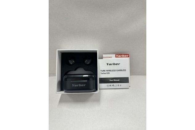 Yarber True Wireless Bluetooth Earbuds 320 Black