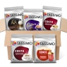 Tassimo Variety Box Costa, Kenco, Cadbury & L'OR Coffee Pods (Pack of 5, Total 56 Coffee Capsules) BEST BEFORE DATE 07/11/2023