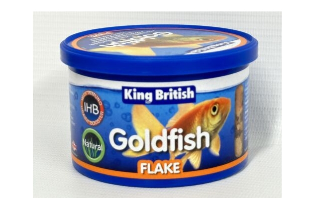 King British Goldfish Flake Fish Food Aquarium Tank For Coldwater Fish 4 X 28G