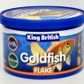 King British Goldfish Flake Fish Food Aquarium Tank For Coldwater Fish 4 X 28G