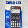 OSALO Scientific Calculator 417 Function 2 Line 10+2 Digits Written Display Solar and Battery Calculators for Students Secondary School College Black (OS 991ES Plus 2nd Edition)