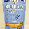 Laughing Dog - Brit Bites - Grain Free Naturally Oven Baked Dog Treats with Chicken & Pumpkin - 175g | Best Before Date 31/07/2024