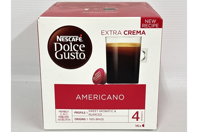 NESCAFE Dolce Gusto Americano | 16 Pods | 16 Servings | Best Before Date 30/06/2024