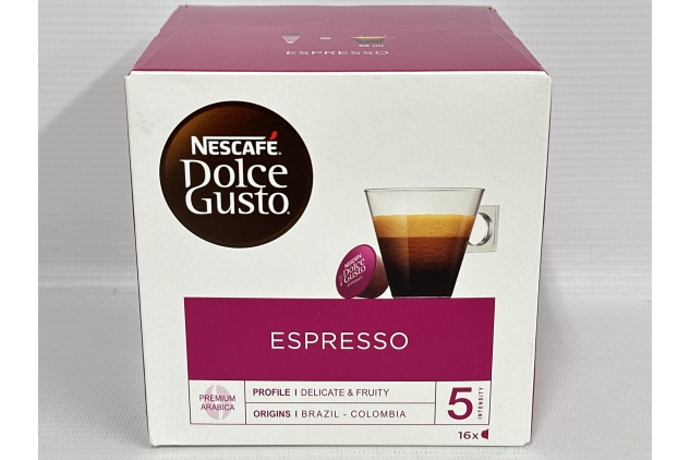 Dolce Gusto Espresso Coffee, 16 Capsules | Best Before Date 31/08/2024