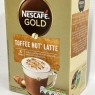 Nescafe Gold Toffee Nut Latte Instant Coffee 8 Sachets | Pack of 6 | 48 Servings