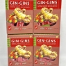 Gin Gins Chewy Ginger Spicy Apple Candy Sweet 4 X 84g Packs | The Ginger People