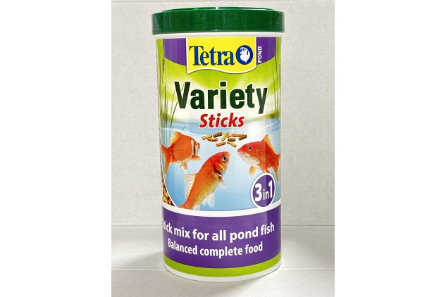 Tetra Pond Fish Food Variety Sticks 150g