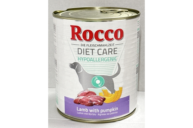 Rocco Diet Care Hypoallergenic Wet Dog Food Lamb With Pumpkin