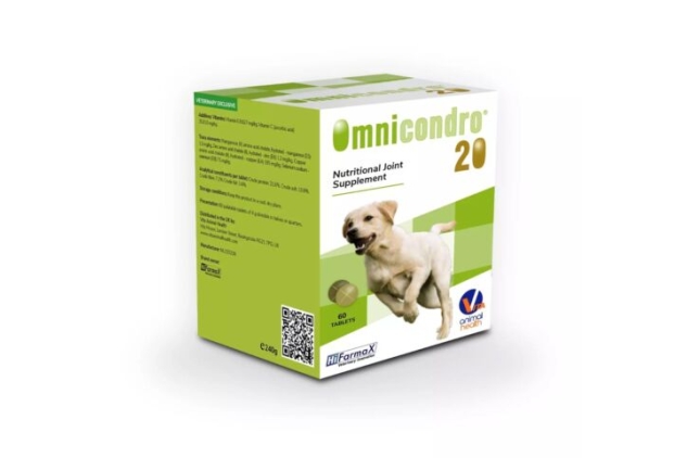 Omnicondro 20 | Complete Nutritional Joint Supplement Support For Dogs 60 Tablet