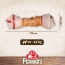 8in1 Triple Flavour Bone Medium | Chewy Dog Bone With Chicken Fillet, Pork Hide & Beef Hide | Long Lasting | 4 Pack