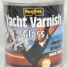 Rustins Yacht Varnish Gloss - Clear, 500ml For All Weather Wood Finish