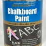 Rust-Oleum Chalkboard Paint Black Matt 750ml Durable Quick-Drying Formulation