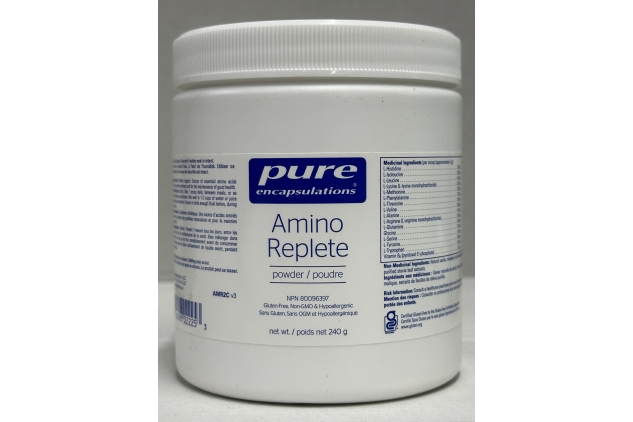 Pure Encapsulations Amino Replete Powder 240g Tub | EXP DATE 03/2025