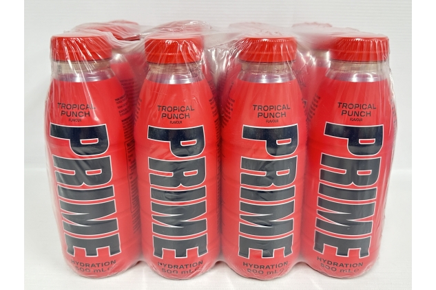 Prime Tropical Punch Flavour 500ml (Pack of 12) Hydration Drink | BBE 31/08/2024