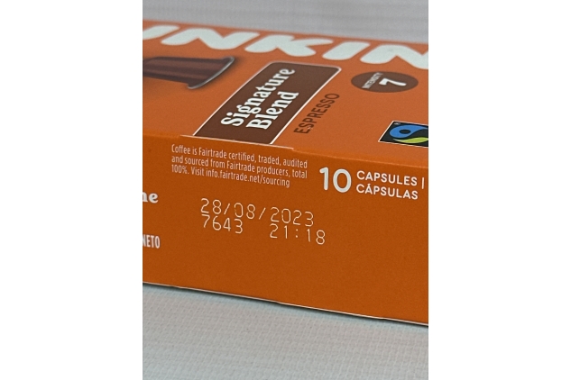 Dunkin’ - Signature Blend Espresso Coffee Pods - Nespresso Compatible Capsules - 10 Servings x 10 Packs | BEST BEFORE DATE 23/08/2023