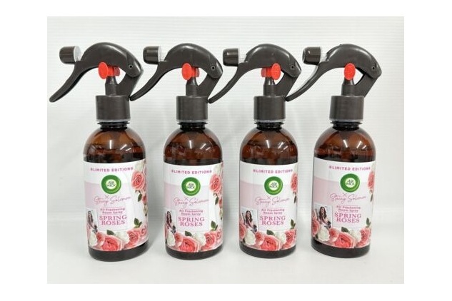 Air Wick Freshening Room Spray Stacey Solomon Spring Roses Fragrance 4 X 236ml