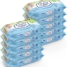 Nice N Clean Pure Baby Wipes Soft Thick & Large 10 X 60 Packs | 99% Water