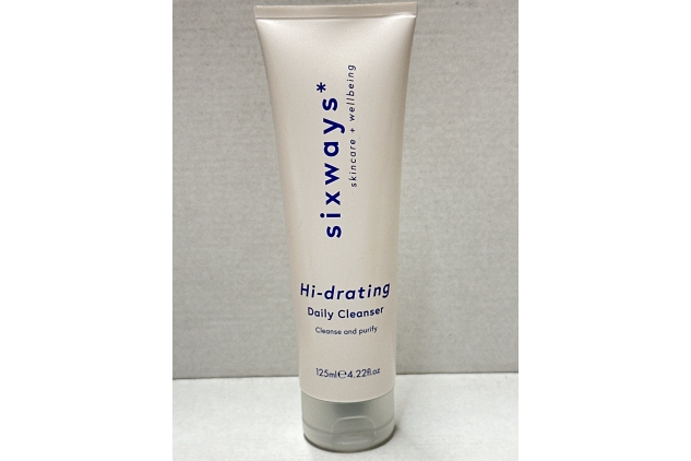 Sixways Hi-drating Daily Cleanser: Hydrating and Nourishing Vegan Wash with Aloe Vera, Made in the UK, For All Skin Types, 125ml