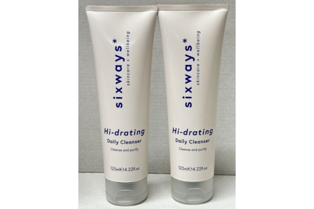 Sixways Hi-drating Daily Facial Cleanser 2 X 125ml Suitable for All Skin Types