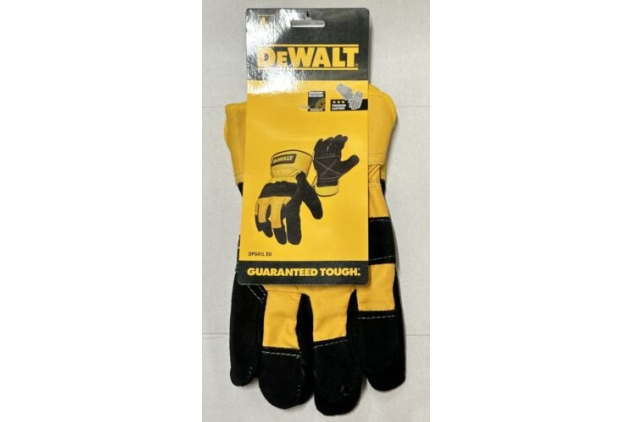 Dewalt Safety Rigger Gloves Premium Leather Heavy Duty DPG41L Size 10 (L)