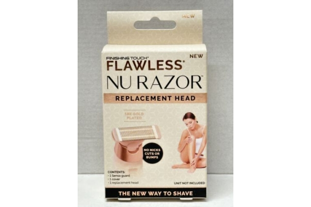 Finishing Touch Flawless Nu Razor Replacement Head Revolutionary Hair Removal