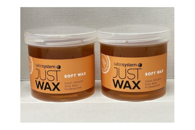 2 X Salon System Just Wax Traditional High Performance Soft Wax Sensitive Skin