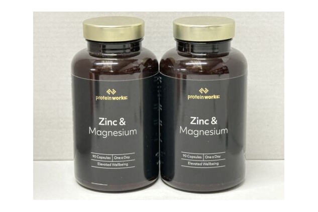 Protein Works Zinc & Magnesium Tablets | 2 X 90 Capsules