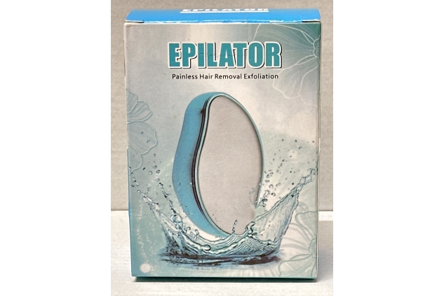 Reusable Crystal Hair Eraser for Effortless Hair Removal. Experience The Magic of Crystal Hair Remover with Gentle Skin Exfoliation. Perfect for Men and Women | Silver Colour