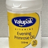 Valupak Vitamins | Evening Primrose Oil 500mg | 30 Capsules