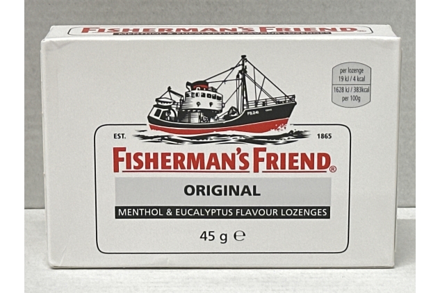 Fisherman’s Friend Original | Menthol & Eucalyptus Flavour Lozenges 45g (Pack Of 1)