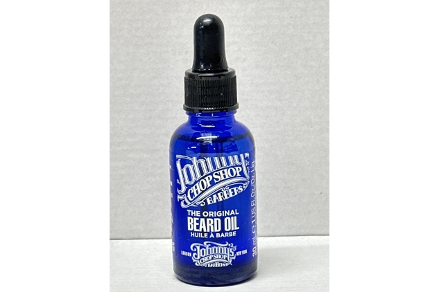 Johnny's Chop Shop - Beard Oil with Almond Oil, Lightly Scented (30ml)