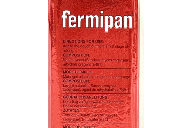 Fermipan Red Instant Dried Yeast - 1 x 500g | Best Before Date 30/06/2024