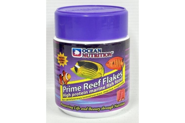 Ocean Nutrition Prime Reef Flakes Marine Fish Food High Protein 34g (Pack Of 2)