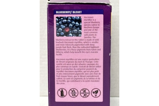 Blue Berry Strong | 120 Tablets | New Nordic